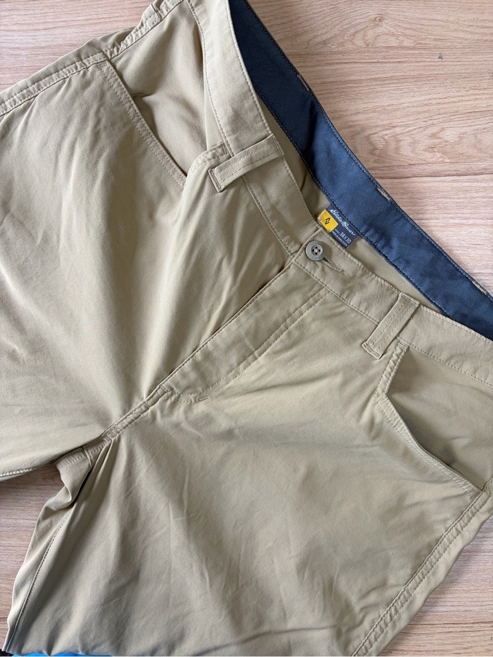 Eddie Bauer First Ascent Guide Pro Cargo Pants Tan Khaki 38x30